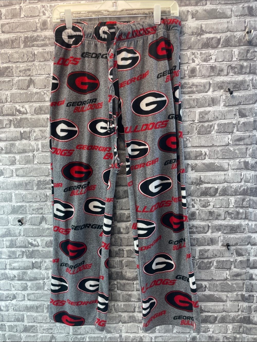 Georgia Bulldogs‎ 
Grey, Red & Black Pajama Pants